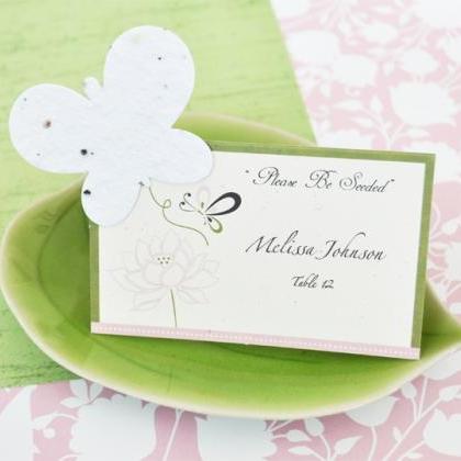 Butterfly Plant-able Seed Place Cards